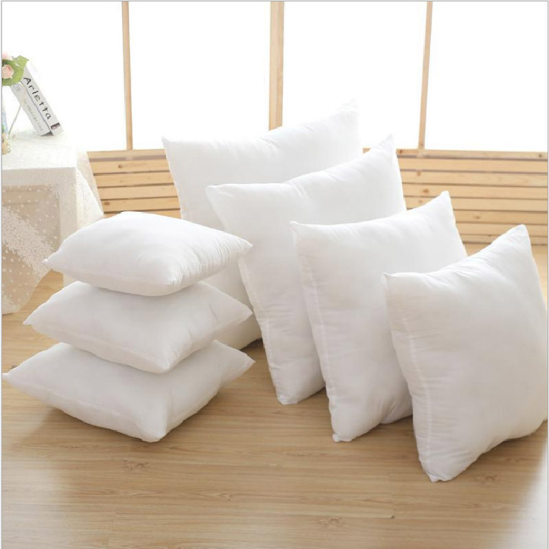 High Quality Polyester PP Cotton Filler pillow insert Custom Sizes Pillow Inner