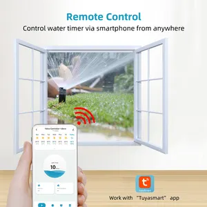 नया ZIGBEE स्मार्ट एपीपी नियंत्रण स्वचालित समय सिंचाई प्रणाली स्मार्ट गार्डन वॉटरिंग टाइमर स्वचालित सिंचाई टाइमर