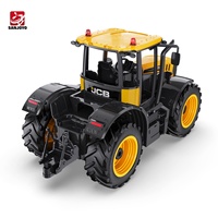 Tracteur agricole et camion télécommandés Volvo E359-003 sous licence JCB, échelle 1:18, avec câble USB et radiocommande 2,4 GHz