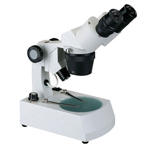 Hot Sales Stereo <strong>Microscope</strong> <strong>Binocular</strong> Straight Head Stereo <strong>Microscope</strong> With the LED Lamp Magnification 20-40X for Lab and Kids - Product Image 1
