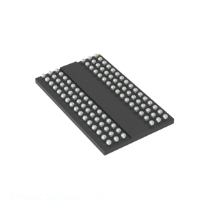 ส่วนประกอบหน่วยความจำ EM6HC16EWKG-12IH 96 VFBGA มีในสต็อก - Product Image 1