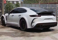 Runde Support Personnalisation Kits de carrosserie pour Porsche Panamera 971 Mise à niveau MSY Modèle Auto Pièces Hlaf Carbon Fiber Surround High Fit