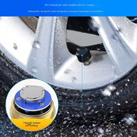 Sistema universal de monitoreo de presión de neumáticos (TPMS) para automóviles, con Bluetooth, sensor de temperatura