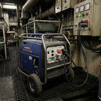 Générateur diesel silencieux Yuchai 12 kVA 10 kW avec démarrage électrique 12 V CC, télécommande ATS 50/60 Hz 230 V pour usage domestique