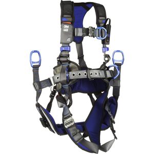 3M ExoFit X300 Safety Harness <b>Large</b> Aluminum D-Rings Quick <b>Connect</b> Buckle 1200 Kg Breaking Strength Tower Climbing Positioning - Product Image 3
