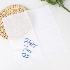 <span class=keywords><strong>Pañuelo</strong></span> de boda blanco <span class=keywords><strong>bordado</strong></span> <span class=keywords><strong>personalizado</strong></span> de China al por mayor/pañuelos - Product Image 3