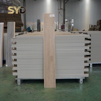 SPC Vinyl Klick-System Flache Dielen - Wasserfester Rutschfester Bodenbelag für Küche, Bad & Schule