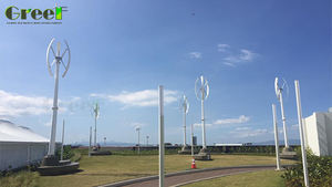 Sistema híbrido de viento SOLAR 5kw 10kw turbina eólica en la azotea para uso doméstico 220V Tienda de Energía - Product Image 6