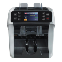 Machine de comptage de billets portable pour pièces de monnaie en euros mixtes, machine de comptage de billets de banque sous vide, mini machine de comptage de monnaie multi-devises avec prix