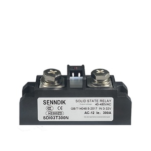 Senndik SDI03T200R 200A DC ל-AC טווח מתח בקרה 3~32V טווח מתח עומס 40~480V מיוצר בז'ג'יאנג - Product Image 2