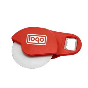 Cortador de Pizza Promocional Personalizado Multifuncional de Plástico con Abrebotellas en Diferentes Colores - Product Image 6