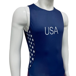 Combinaison de <span class=keywords><strong>triathlon</strong></span> pour homme, extensible, respirante, compressive, pour entraînement croisé - Product Image 3