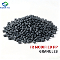 Granulés de PP modifiés ignifuges UL94 V0 FR, pellets de polypropylène pour composants électroniques et électriques