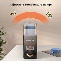 Boîte de séchage de filament chauffée à l'air chaud avec moniteur d'humidité en temps réel, pour filament de 1,75 mm/2,85 mm, minuterie 24 heures, technologie FDM, automatique