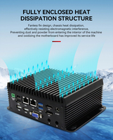 Mini PC industriel UNO OEM de Vincanwo Boîtier en aluminium personnalisable de haute qualité Noyau intégré Stock disponible
