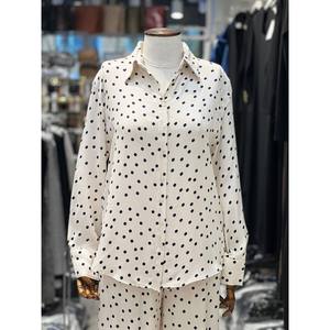 Elegante Conjunto de Camisa de Satén para Mujer, Traje de Pantalón con Botones Delanteros y Manga Larga, 100% Poliéster, Ropa de Moda - Product Image 2