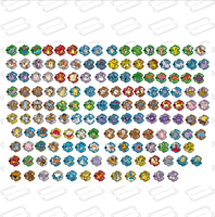 Vente en gros en stock Boîte maîtresse scellée 151 Classic Journey Fridge Magnet Collection Box