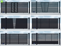 Portail Coulissant Automatique en Aluminium Sur Mesure pour Jardin – Sécurité et Design de Portail Principal
