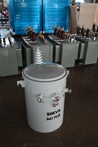 10kva से 500kva 7.2/12.47kv 7.62/13.2kv 13.8kv-120/240v एकल चरण पोल माउंटेड ट्रांसफार्मर - Product Image 6