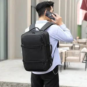 लोगो कस्टम बड़े खेल कंप्यूटर डिब्बे बहु-परत डबल सामने जेब सांस कंधे का पट्टा व्यापार लैपटॉप बैग