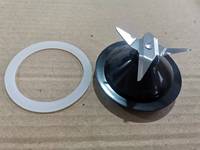 Lame de rechange universelle pour mixeur domestique, électrique, USB, en acier inoxydable, durable, avec base en plastique de haute qualité
