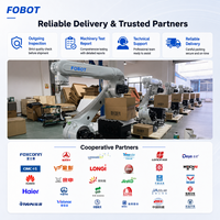 Robot SCARA FOBOT con Carga Útil de 10 kg, Brazo Robótico de 4 Ejes, Alcance de 500 mm, Alta Velocidad y Precisión, Robot Industrial para Clasificación y Ensamblaje en Fábricas 3C