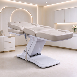 Fauteuil de Beauté Électrique à 3 Moteurs, Table de Soins Ajustable pour Tatouage et Extensions de Cils, Chaise de Traitement Cosmétique Électrique pour Clinique Esthétique - Product Image 6