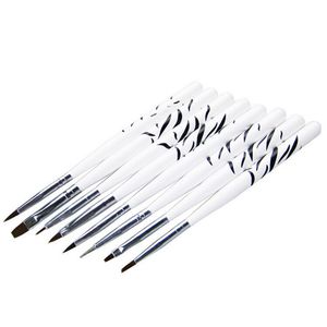 DIMICO-Ensemble de 8 pinceaux à ongles <span class=keywords><strong>pour</strong></span> manucure, kit d'outils en gel <span class=keywords><strong>pour</strong></span> la peinture - Product Image 5