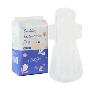 Mẫu Miễn Phí B Lớp Siêu Thấm Bông Vệ Sinh Khăn Ăn Phân Hủy Sinh Học Ladies Pads