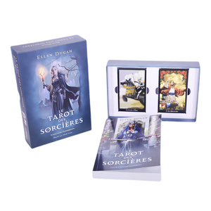 <span class=keywords><strong>Jeu</strong></span> de divination personnalisé <span class=keywords><strong>jeu</strong></span> de cartes de tarot français avec guide fabrication de cartes de tarot en papier de luxe - Product Image 5