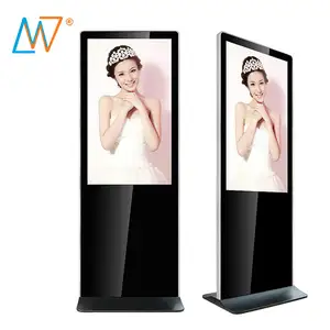 Informazioni capacitive touch screen free stand kiosk schermo verticale di marketing pubblicitario da 49 pollici