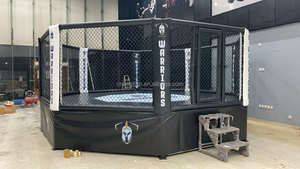 ANGTIAN Usine best-seller ring de boxe professionnel <span class=keywords><strong>cage</strong></span> octogonale <span class=keywords><strong>au</strong></span> meilleur prix/haute qualité <span class=keywords><strong>cage</strong></span> mma personnalisable - Product Image 2