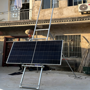 Plateforme élévatrice électrique pour panneaux photovoltaïques de 4 à 20 m, camion de levage de panneaux solaires avec élingue en câble d'acier - Product Image 5