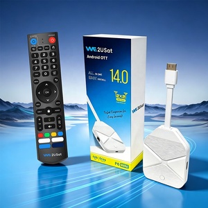 We2usat P6 Mini Amlogic Android 14 Onn TV Stick 8K IPTV สตรีมมิ่งมีเดียเพลเยอร์ เซ็ตท็อปบ็อกซ์ 4GB 64GB แอนดรอยด์สมาร์ททีวีบ็อกซ์ wifi6 - Product Image 1