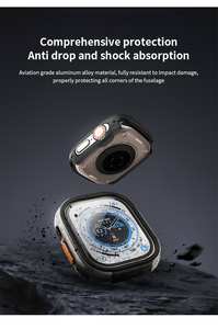 <span class=keywords><strong>Caja</strong></span> de Reloj de <span class=keywords><strong>Acero</strong></span> <span class=keywords><strong>Inoxidable</strong></span> de Alta Calidad, Resistente al Agua, Diseño Elegante, para Hombre y Mujer, 49 mm, 42 mm, Accesorio Ultra Moderno para Reloj - Product Image 3