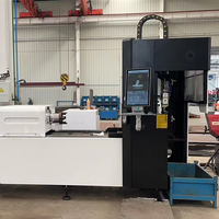 Hoysook 1500W 2000W 3000W 6000W Máquina de corte láser de fibra CNC para tubos y tuberías con corte en bisel automático Cypcut