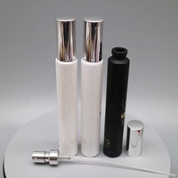 8ml 10ml Mini vide parfum atomiseur cylindre forme Fine brume vaporisateur bouteille Portable verre pulvérisateur bouteille de parfum pour cologues