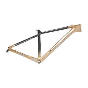 Carbon Fiber <b>Bicycle</b> <b>Frame</b> 29 In Thru Axle Internal Wiring Lightweight Mountain Bike <b>Frame</b> - Product Image 1