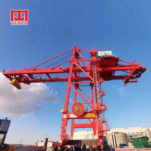 رافعة جسرية كهربائية ذات قدرة رفع كبيرة مع نظام كشف الأعطال التلقائي، رافعة حاويات للتحميل والتفريغ من السفن إلى الشواطئ - Product Image 2