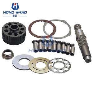 Kit de réparation de pompe hydraulique principale : Bloc-cylindres, entretoise de retenue, plaque de retenue de sabot de piston, plateau oscillant pour (KYB) MSG-27P (KYB) - Product Image 4