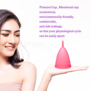 Оптовая продажа, менструальная чашка, стерилизатор, прочный 100%, медицинские силиконовые менструальные чашки - Product Image 2