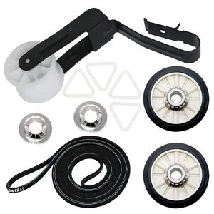 Kit de réparation de sèche-linge avec poulies de courroie de distribution et bras de guidage pour Whirlpool Kenmore Crosley Admiral Amana - Product Image 1