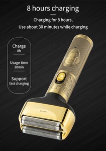 New điện chuyên nghiệp râu tông đơ cho nam giới chải chuốt <span class=keywords><strong>Kit</strong></span> cơ thể háng tóc tông đơ cho nam giới của khu vực tư nhân với 3 bảo vệ - Product Image 6