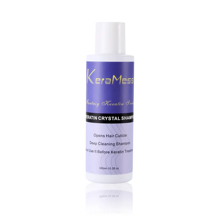 KeraMess Pre-Treatment Keratin Crystal Shampoo Open Hair Cuticle Deep Cleansing Shampoo