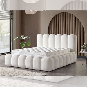 European Bedroom Furniture Set Luxury King Size <strong>Bed</strong> Modern Queen Size <strong>Bed</strong> With <strong>Storage</strong> Upholstered <strong>Double</strong> <strong>Bed</strong> Frame - Product Image 2