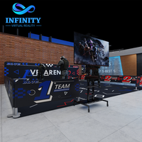 Sistema de Realidad Virtual Free Roam, Simulador de Batalla de Disparos Multijugador, 4-10 Jugadores, Equipo Inalámbrico para Parques de Realidad Virtual y Parques Temáticos