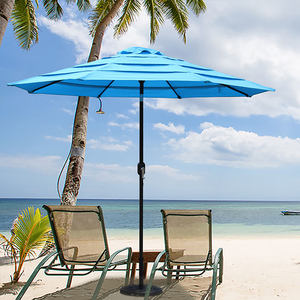 Custom tropicale Patio <span class=keywords><strong>Giardino</strong></span> Ombrello <span class=keywords><strong>cafe</strong></span> Outdoor Parasole spiaggia tenda da sole ombrello per il <span class=keywords><strong>giardino</strong></span> - Product Image 2