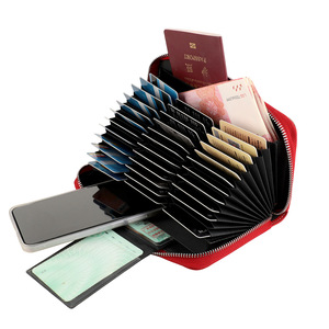 Vendita calda in fabbrica portacarte lunga in vera pelle portafoglio <span class=keywords><strong>donna</strong></span> <span class=keywords><strong>porta</strong></span> <span class=keywords><strong>carte</strong></span> di credito RFID - Product Image 1