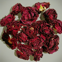 Mei Gui Hua thé naturel comestible à double pétales de rose rouge foncé roses fraîches coupées beauté peau thé traitement brut