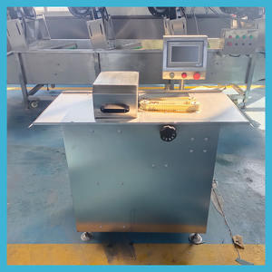 Procesamiento de recorte Máquina de torsión de llenado <span class=keywords><strong>Chorizo</strong></span> Hot Dog Máquina de anudado de salchichas Embutidor y enlazador Anudado de doble cortadora - Product Image 4